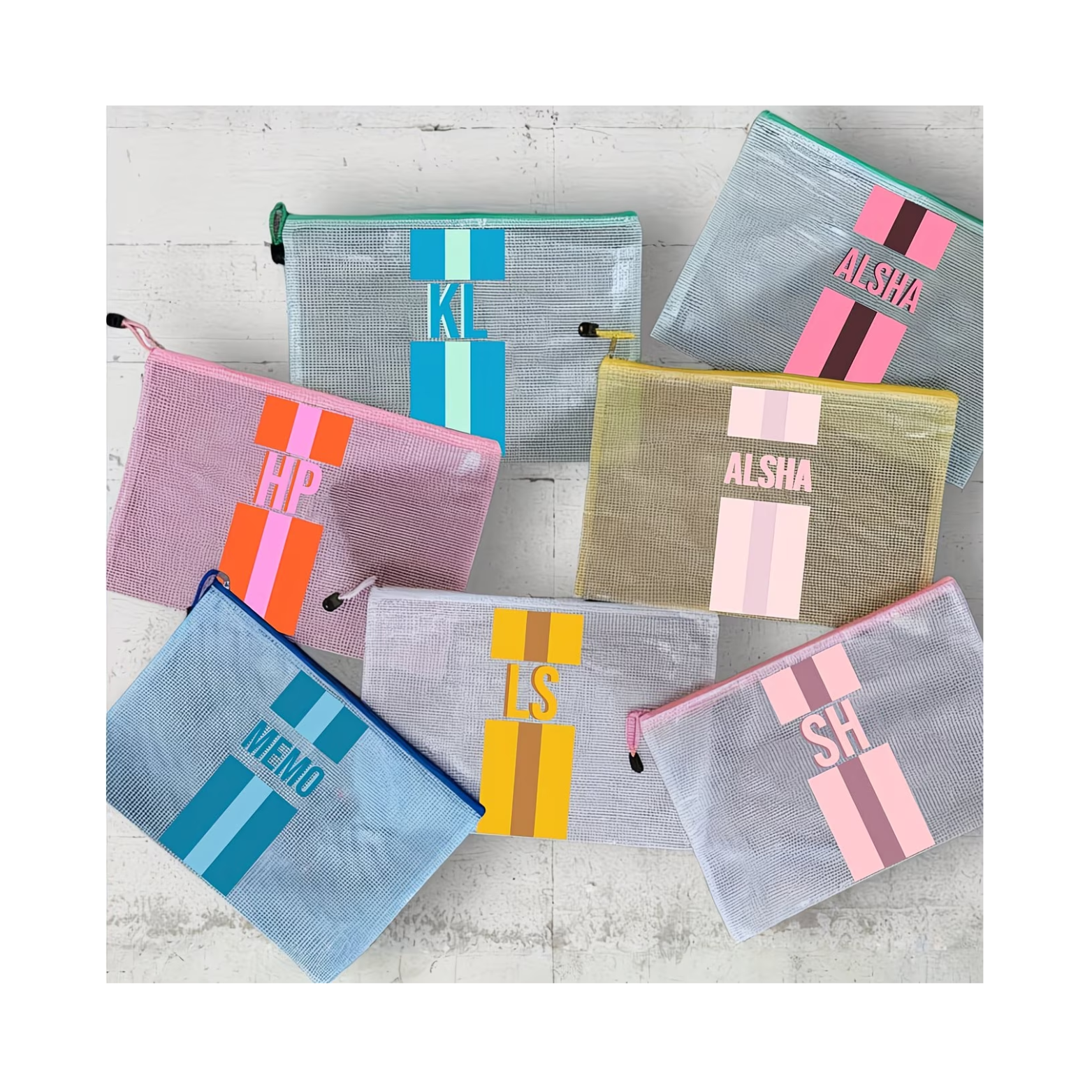 🎨 Customizable Large Project Bags – Personalized Storage for Canvases, Threads & More!