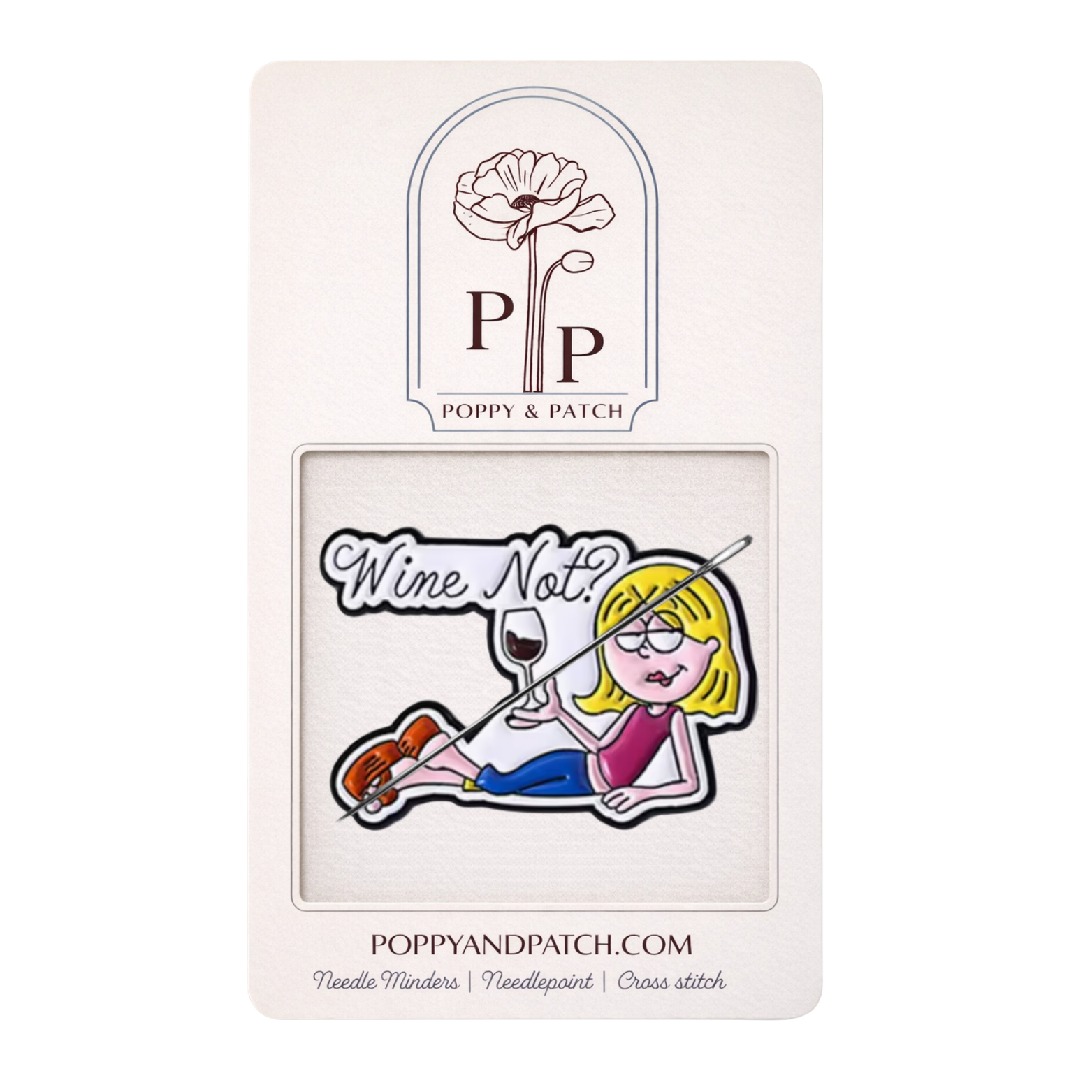 Lizzie McGuire Inspired Needle Minder – Needle Holder – Needlepoint Cross Stitch & Embroidery