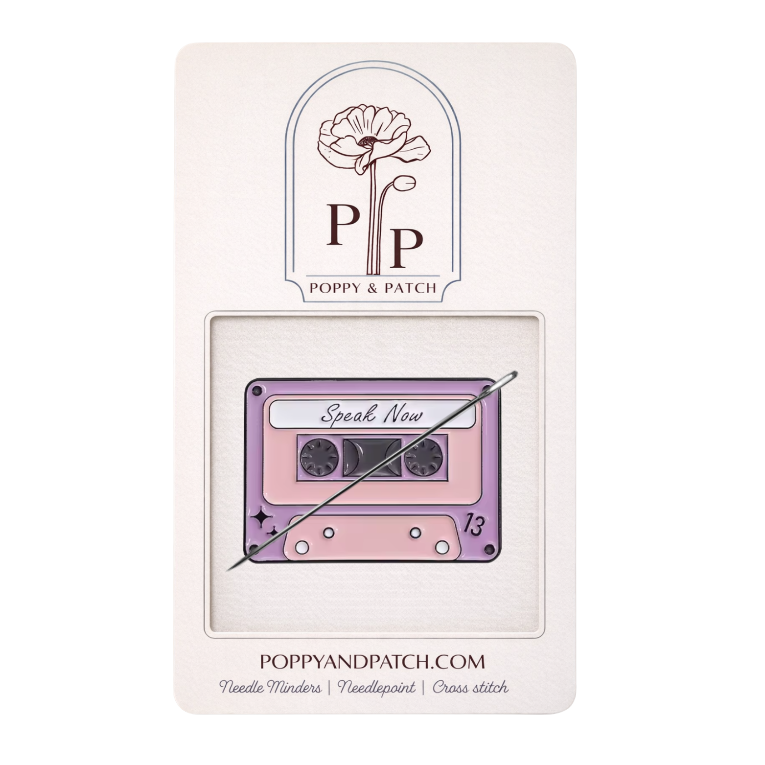 Taylor Swift Cassette Album Cover Needle Minders – Magnetic Needlepoint & Cross Stitch Accessories