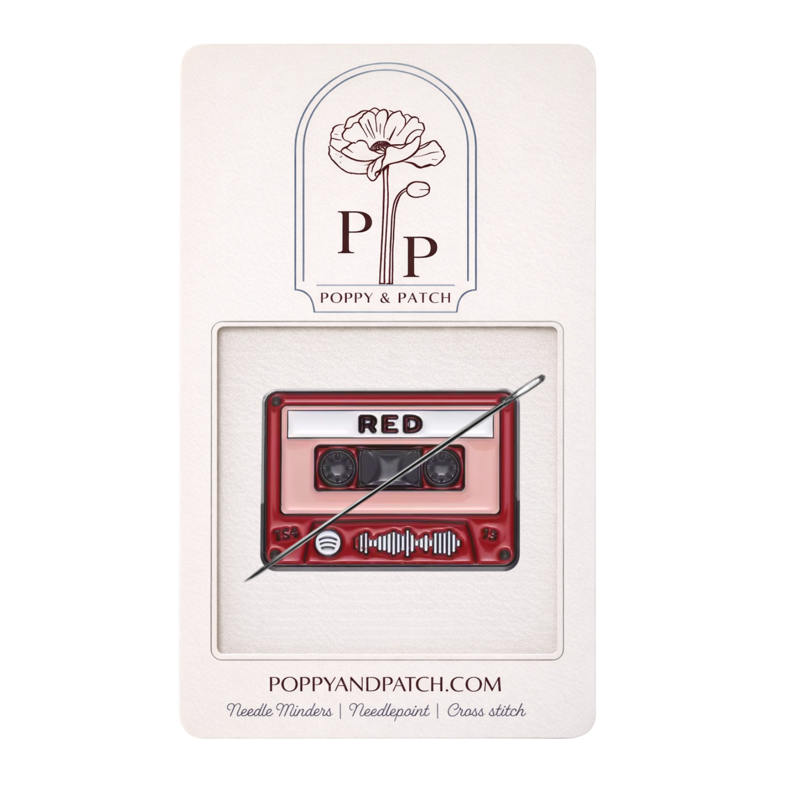 Taylor Swift Cassette Album Cover Needle Minders – Magnetic Needlepoint & Cross Stitch Accessories