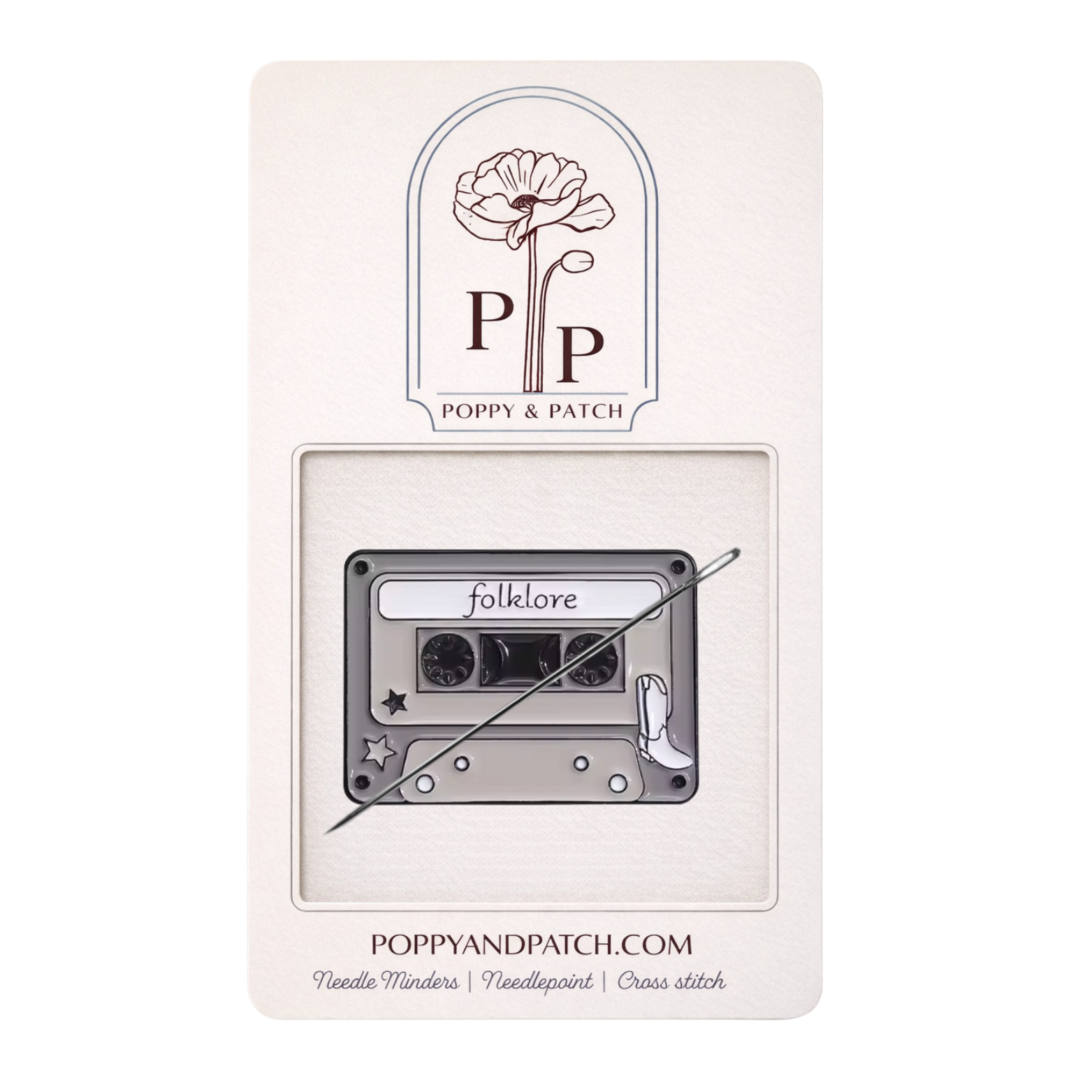 Taylor Swift Cassette Album Cover Needle Minders – Magnetic Needlepoint & Cross Stitch Accessories