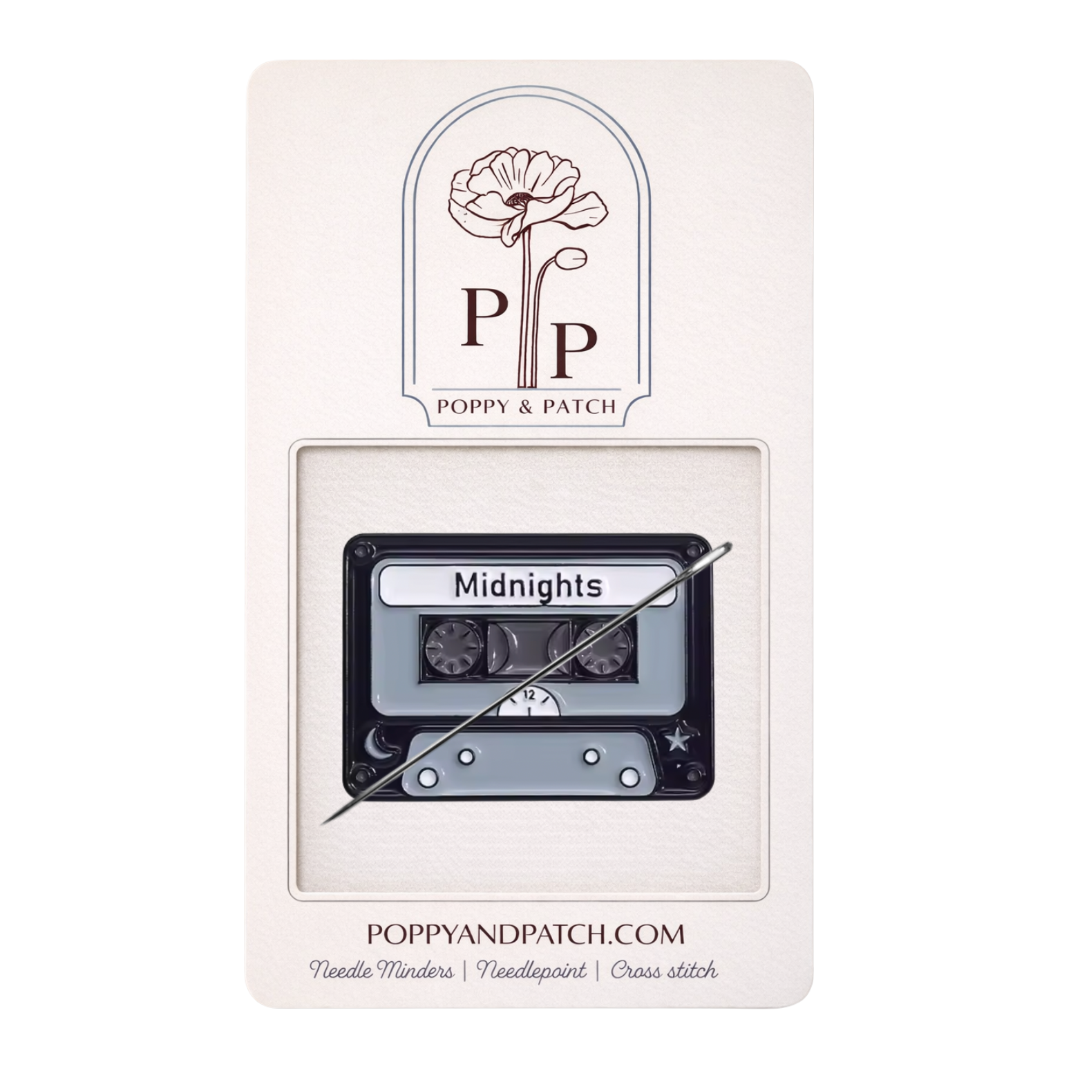 Taylor Swift Cassette Album Cover Needle Minders – Magnetic Needlepoint & Cross Stitch Accessories