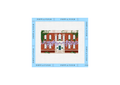 Bridgerton Regency Large House Needlepoint Canvas