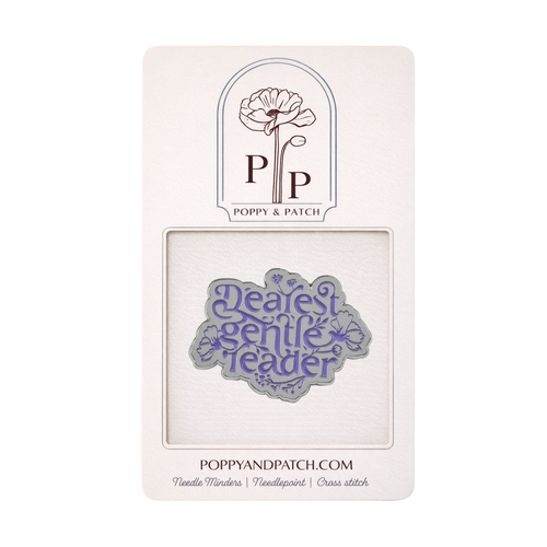 Bridgerton Regency House Round Hand-Painted Needlepoint Canvas