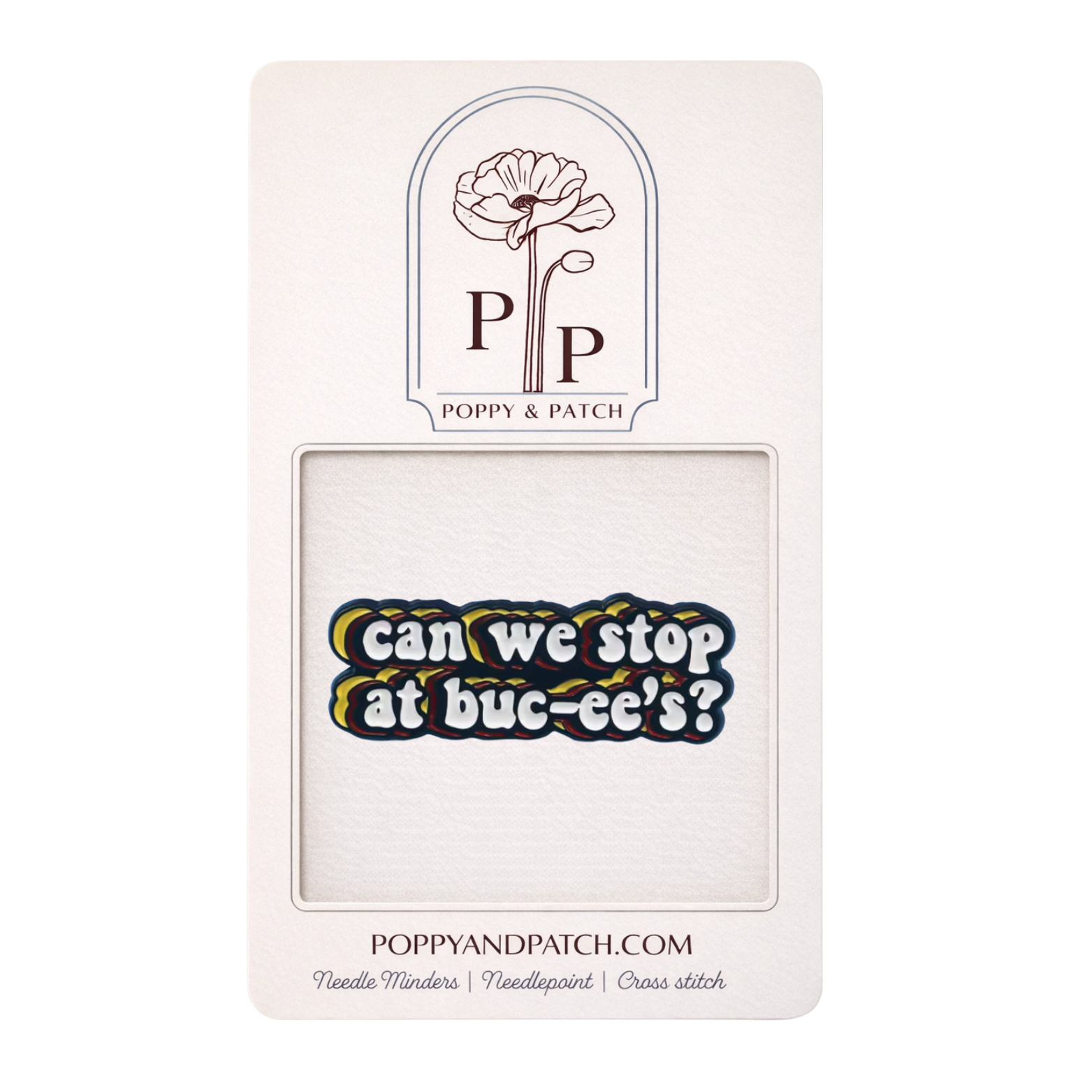 Buc-ee's Needle Minder – Needle Holder – Needlepoint Cross Stitch & Embroidery