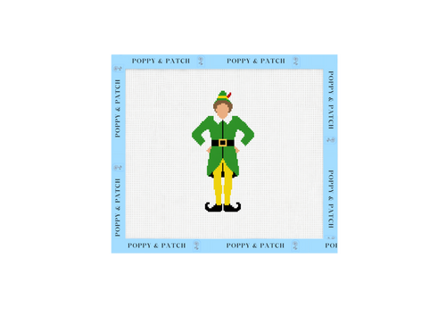 Buddy The Elf- Elf Needlepoint Canvas