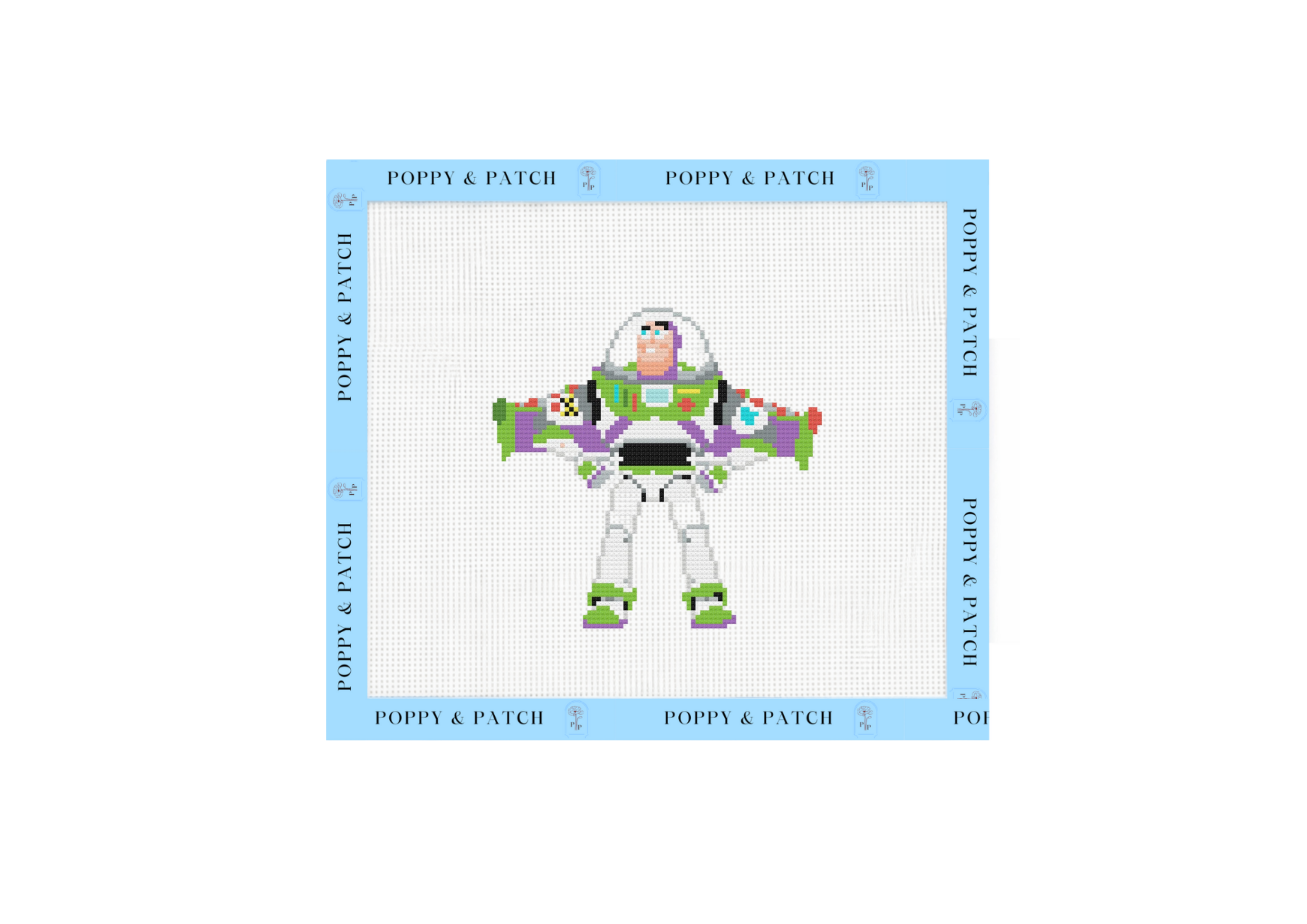 Toy Story Buzz Lightyear Needlepoint Canvas