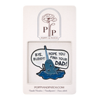 Bye Buddy Needle Minder – Elf Movie Narwhal Needle Holder for Needlepoint Cross Stitch & Embroidery
