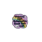 Chasing That Scholastic Book Fair High Book Lover Needle Minder- Needlepoint Cross Stitch & Embroidery
