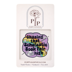 Chasing That Scholastic Book Fair High Book Lover Needle Minder- Needlepoint Cross Stitch & Embroidery