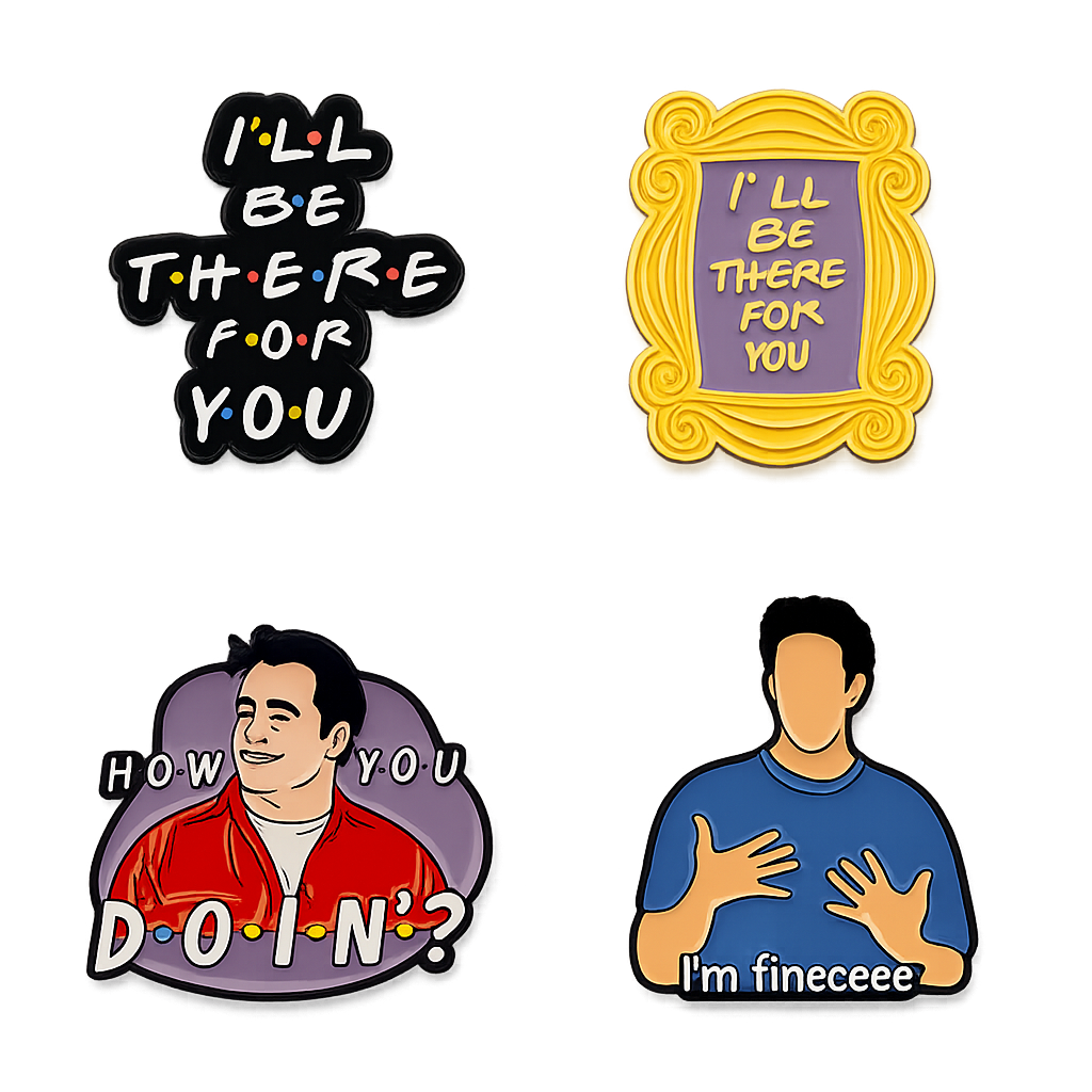 Friends TV Show Inspired Needle Minder – Needlepoint & Cross Stitch