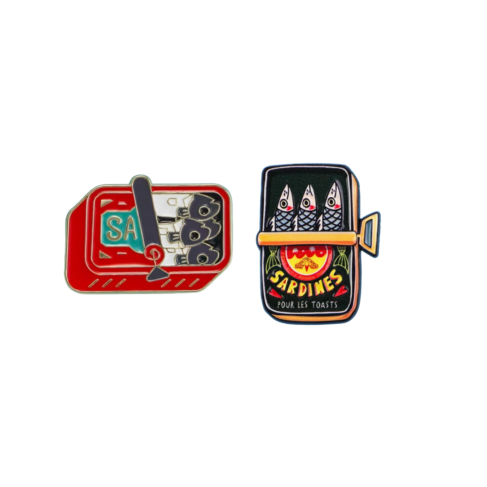 Sardine Tin Needle Minder – Needle Holder – Needlepoint Cross Stitch & Embroidery