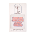 Crime Shows and Cats Needle Minder – Needle Holder – Needlepoint, Cross Stitch & Embroidery