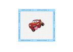 Disney Cars Lightning McQueen Needlepoint Canvas