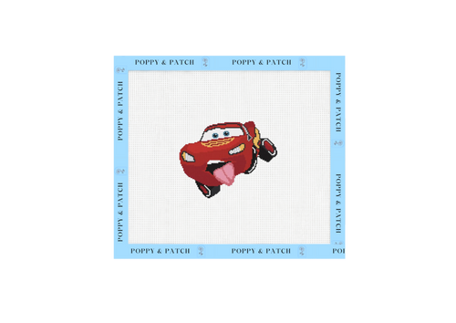 Disney Cars Lightning McQueen Needlepoint Canvas