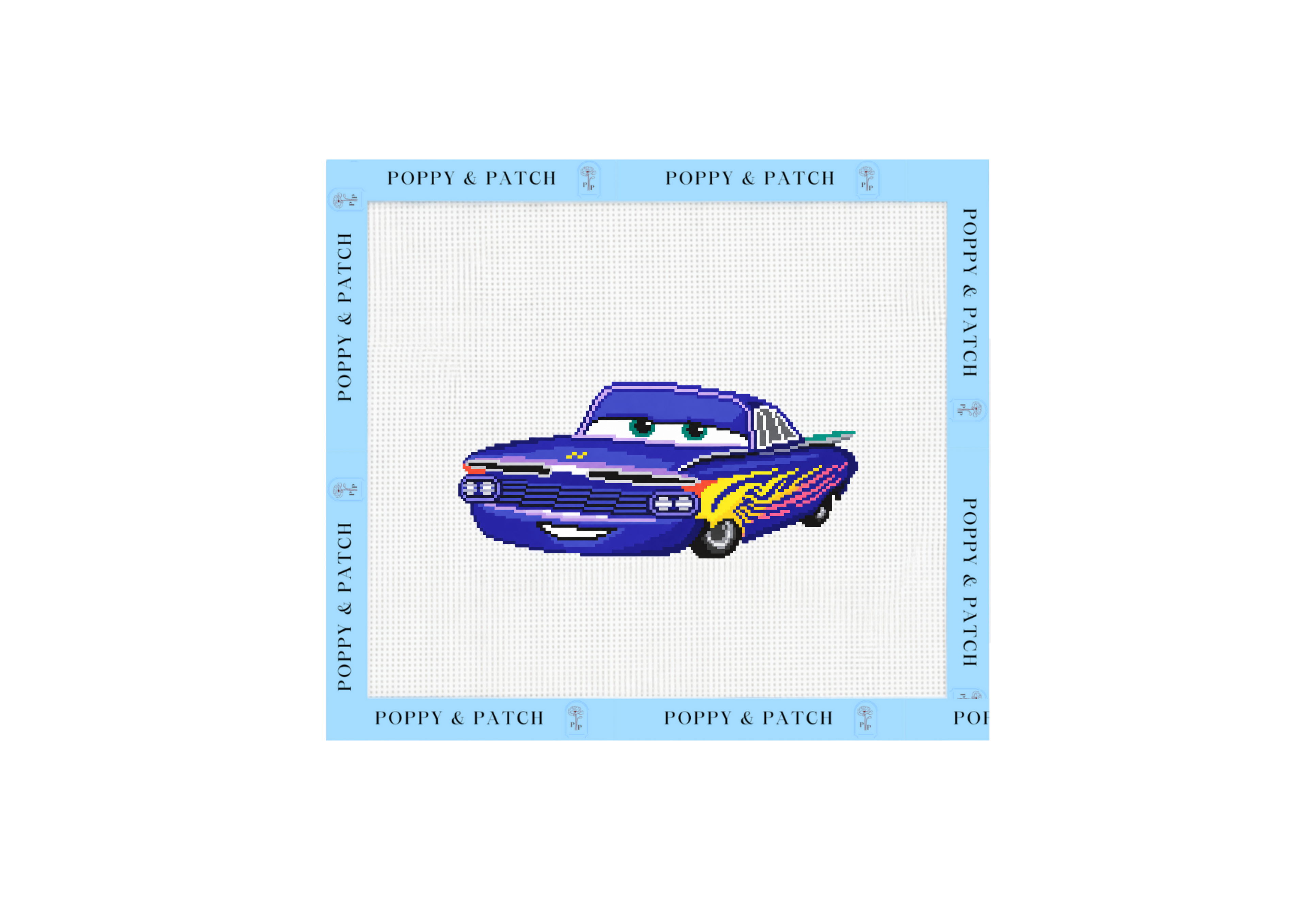Disney Cars Ramone Needlepoint Canvas