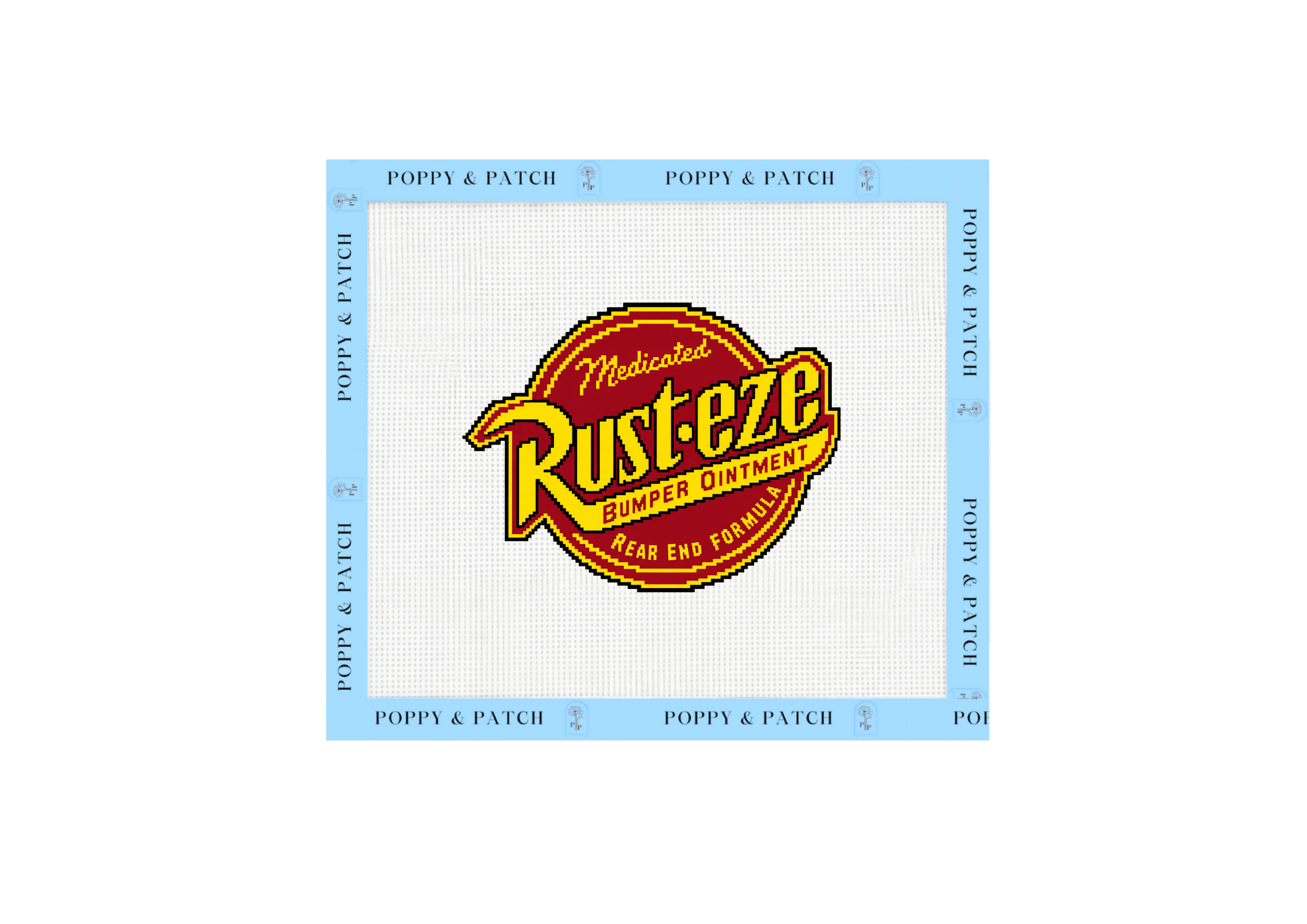 Disney Cars Rust-eze Needlepoint Canvas