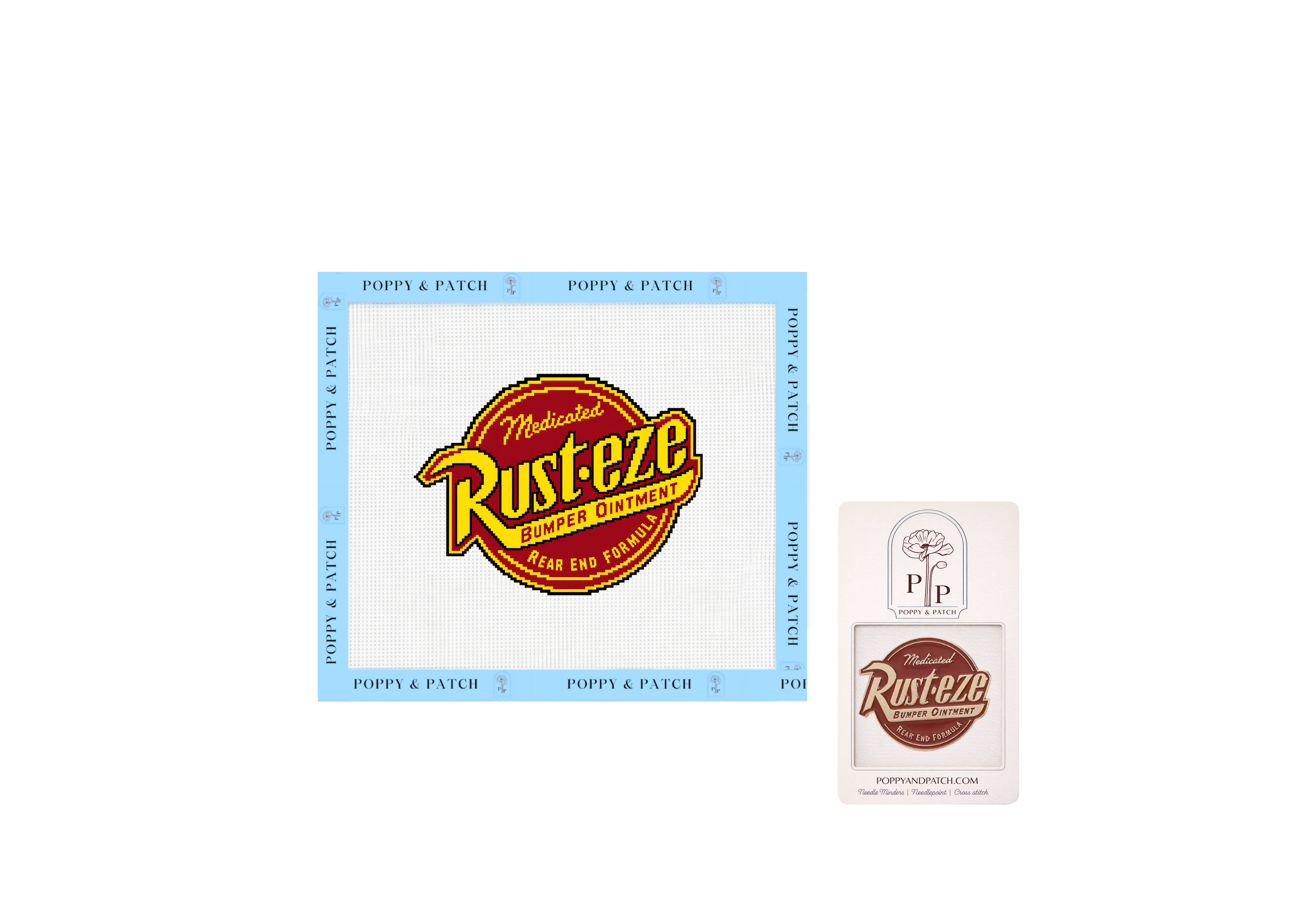 Disney Cars Rust-eze Needlepoint Canvas