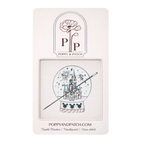 Disney Castle Snow Globe Needle Minder – Disney Inspired Magnetic Needle Holder for Needlepoint Cross Stitch and Embroidery