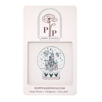 Disney Castle Snow Globe Needle Minder – Disney Inspired Magnetic Needle Holder for Needlepoint Cross Stitch and Embroidery