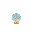 Disney Castle Snow Globe Needle Minder – Disney Inspired Magnetic Needle Holder for Needlepoint Cross Stitch and Embroidery