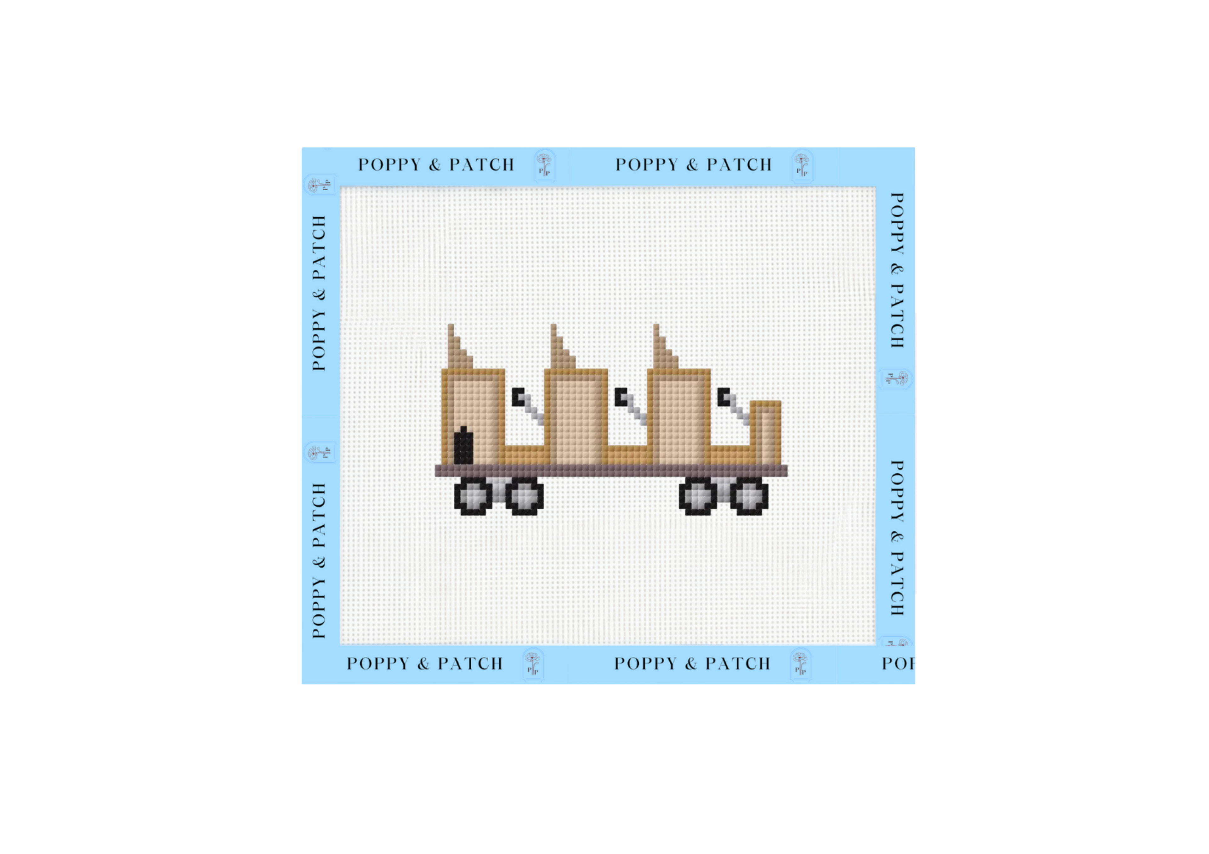 Disney Expedition Everest Ride Needlepoint Canvas
