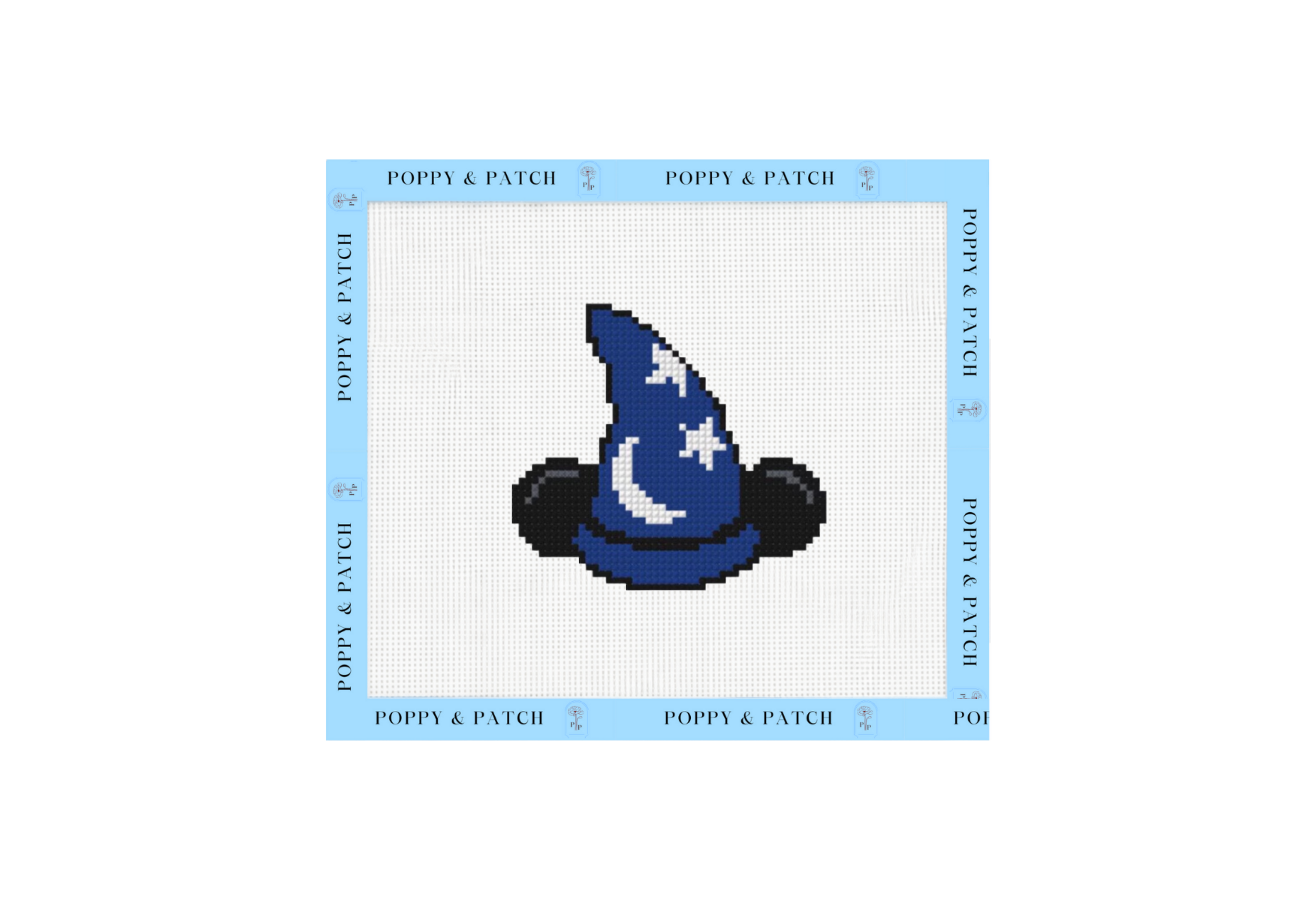 Disney Mickey Sorcerer Hat Needlepoint Canvas