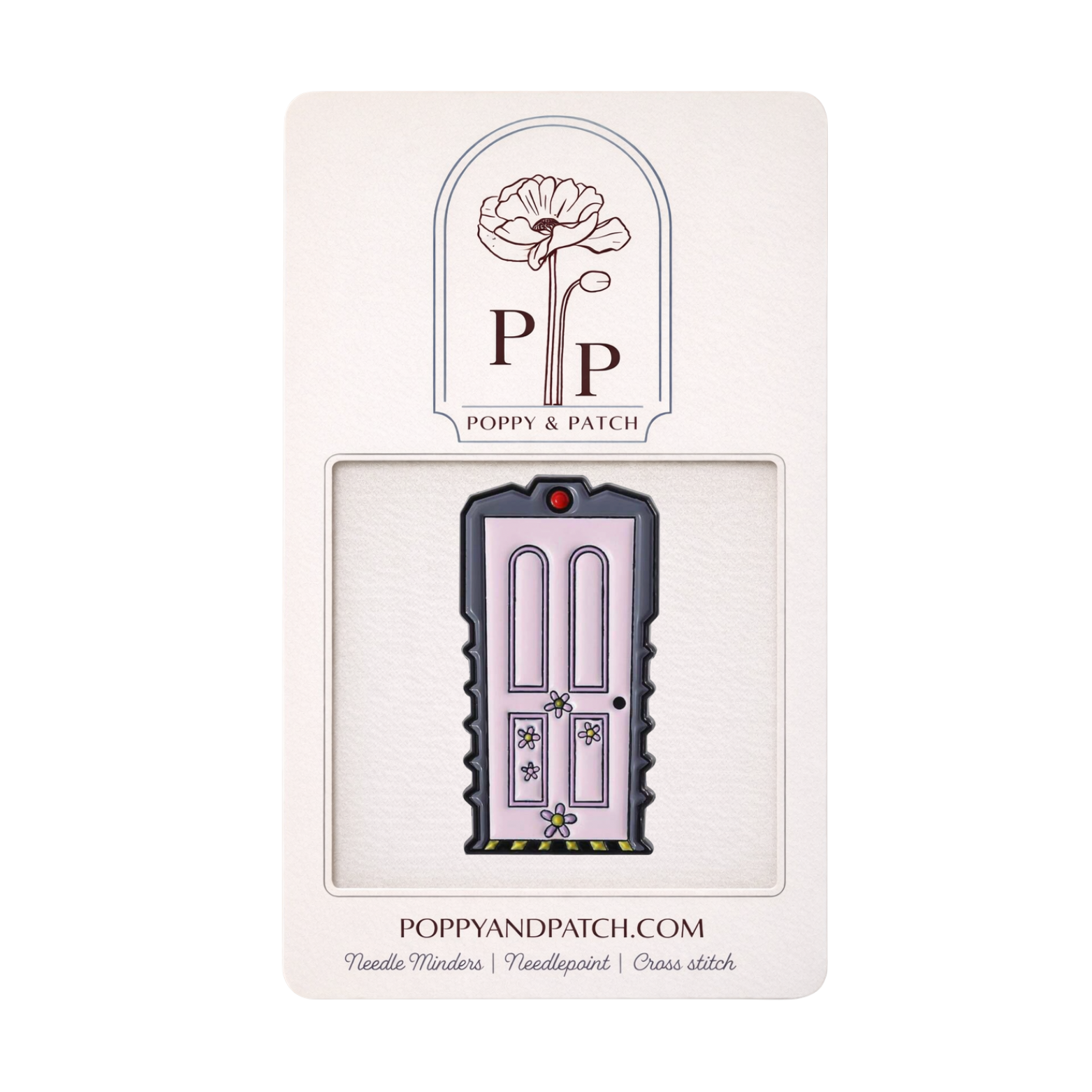 boo from monsters inc door Disney Monsters INC. Boo's Door Needle Minder – Needle Holder Needlepo – Poppy and Patch