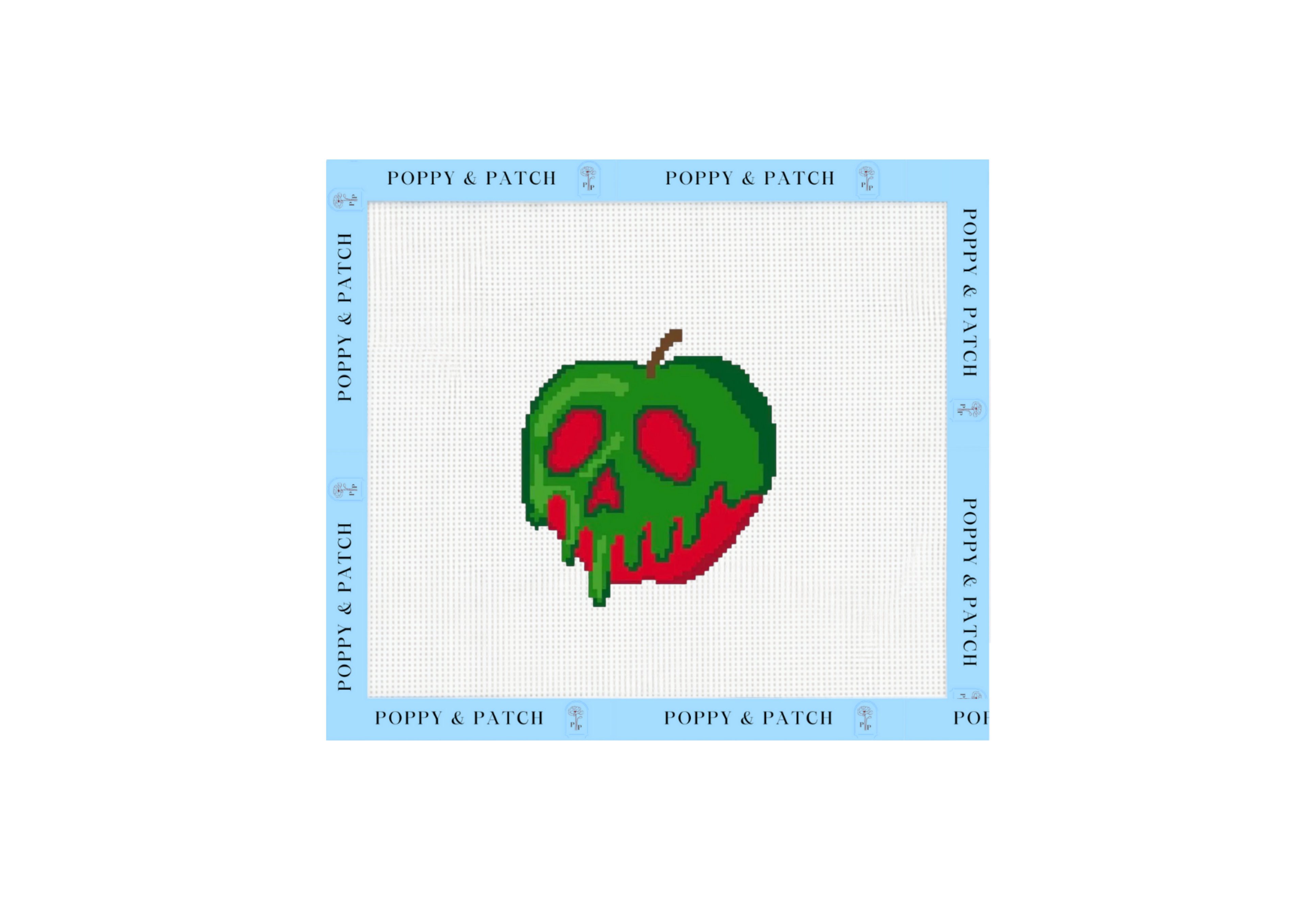 Disney Snow White Poison Apple Needlepoint Canvas