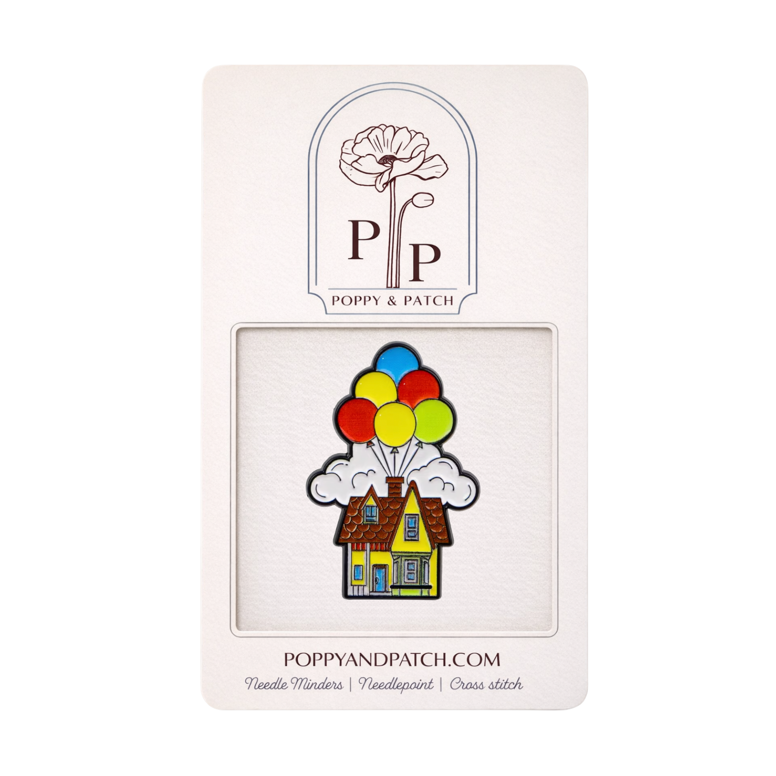 Disney Up House Needle Minder – Needle Holder – Needlepoint, Cross Stitch, & Embroidery