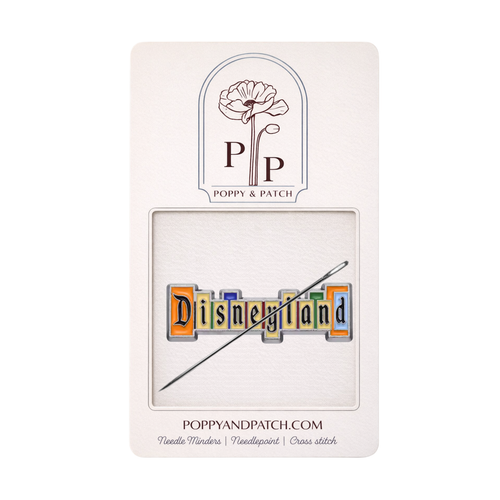 Disneyland Needle Minder – Needle Holder – Needlepoint, Cross Stitch, & Embroidery