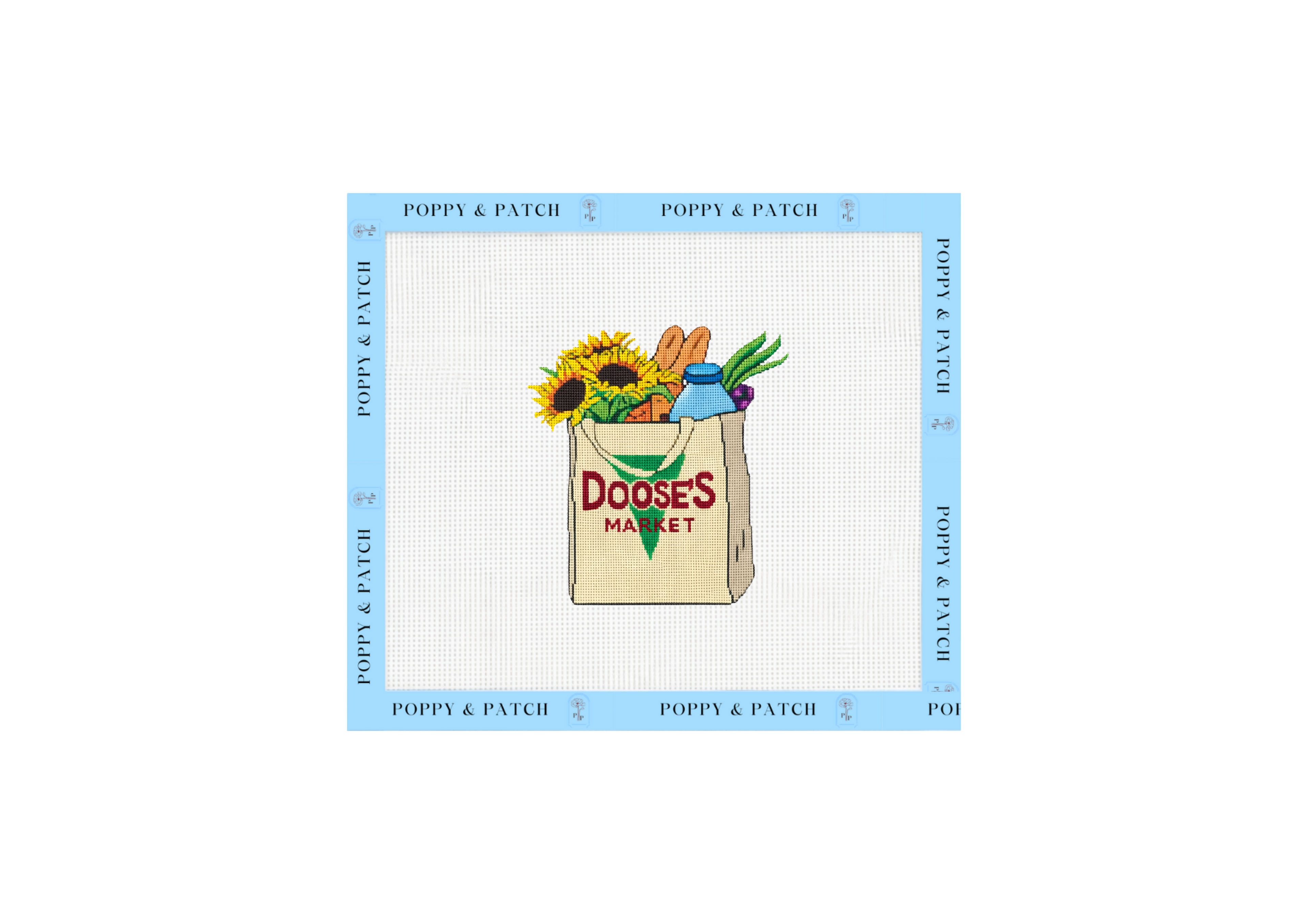 Doose's Market Gilmore Girls Needlepoint Canvas