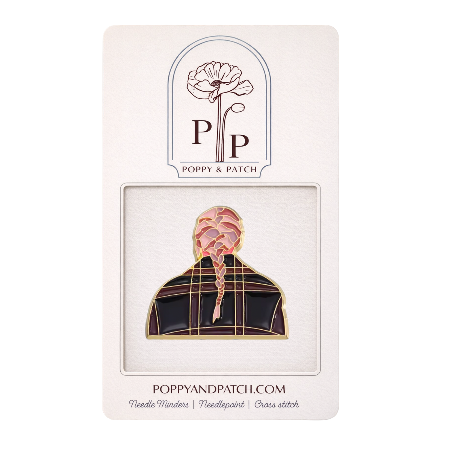 Evermore Album Inspired Needle Minder – Taylor Swift Magnetic Needle Holder for Needlepoint Cross Stitch & Embroidery
