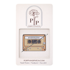Evermore Cassette Tape Needle Minder – Taylor Swift Cassette Magnetic Needle Holder - Needlepoint Cross Stitch & Embroidery