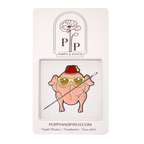 Friends Turkey Needle Minder – TV Show Inspired Magnetic Needle Holder for Needlepoint Cross Stitch and Embroidery