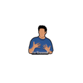 Friends “I’m Fine” Needle Minder – Iconic Ross Quote TV Show Inspired Magnetic Needle Holder for Needlepoint Cross Stitch and Embroidery