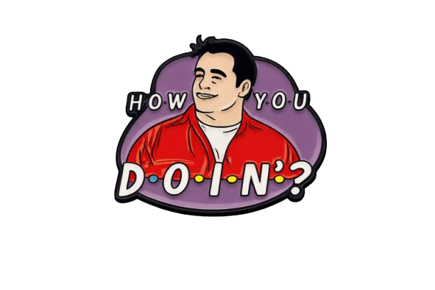 Friends TV Show Inspired Needle Minder – Needlepoint & Cross Stitch