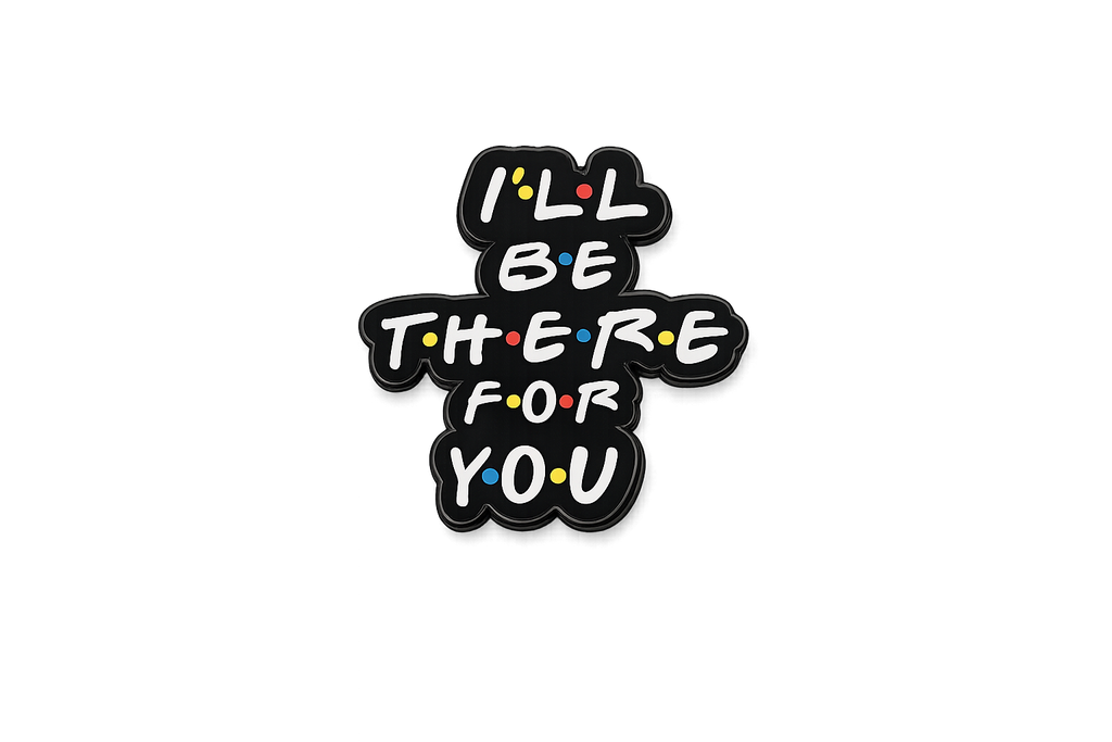 Friends TV Show Inspired Needle Minder – Needlepoint & Cross Stitch