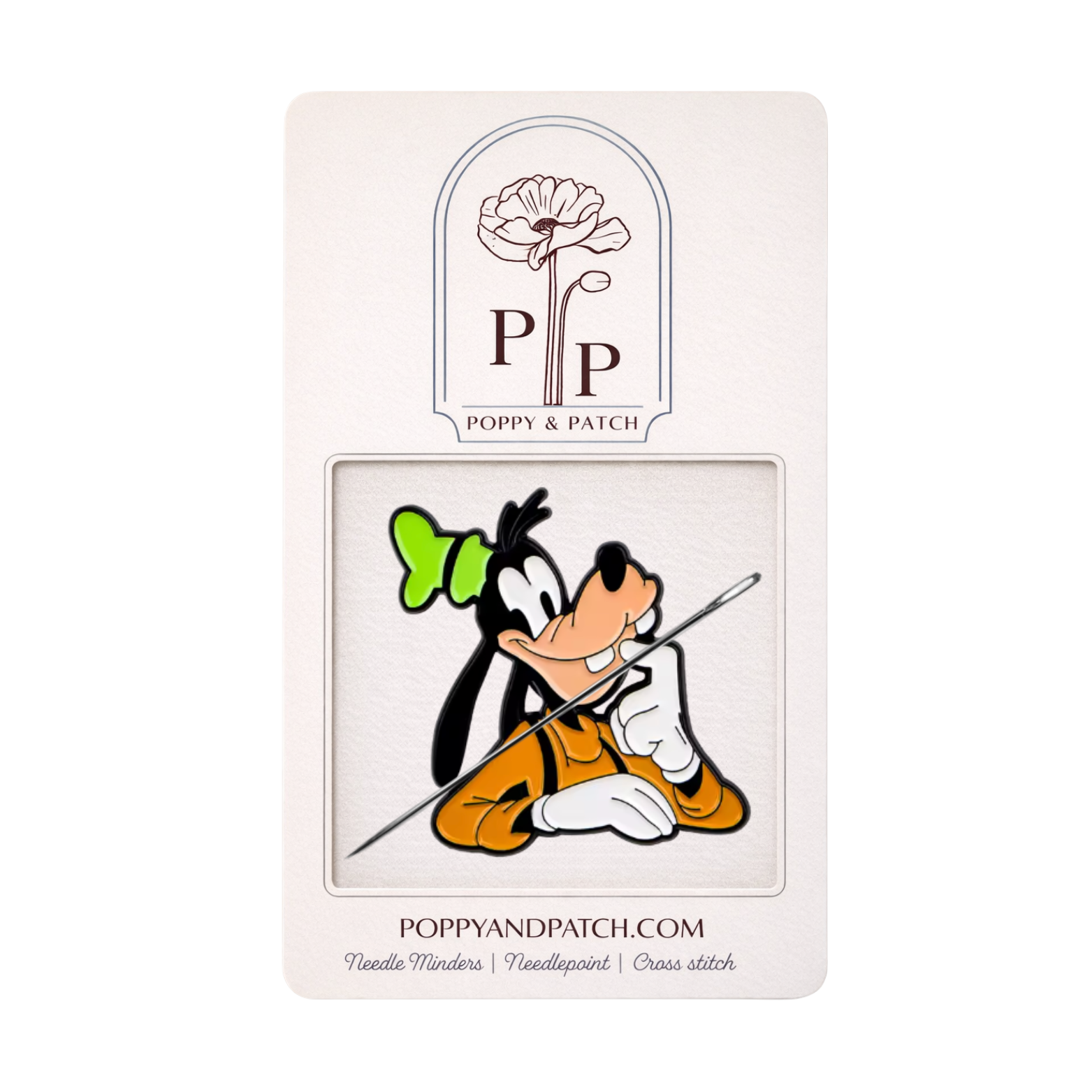 Goofy Needle Minder – Needlepoint, Cross Stitch, Embroidery