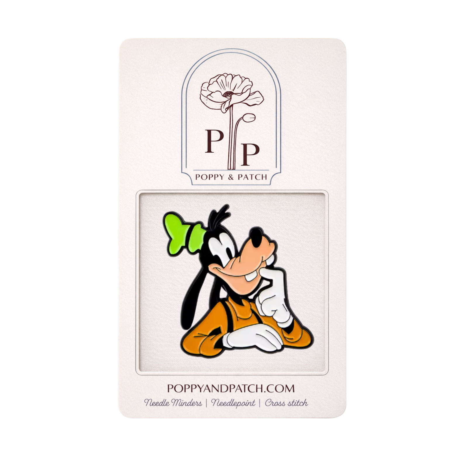 Goofy Needle Minder – Needlepoint, Cross Stitch, Embroidery