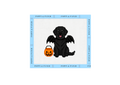 Halloween Bat Costume Black Labrador Retriever Needlepoint Canvas
