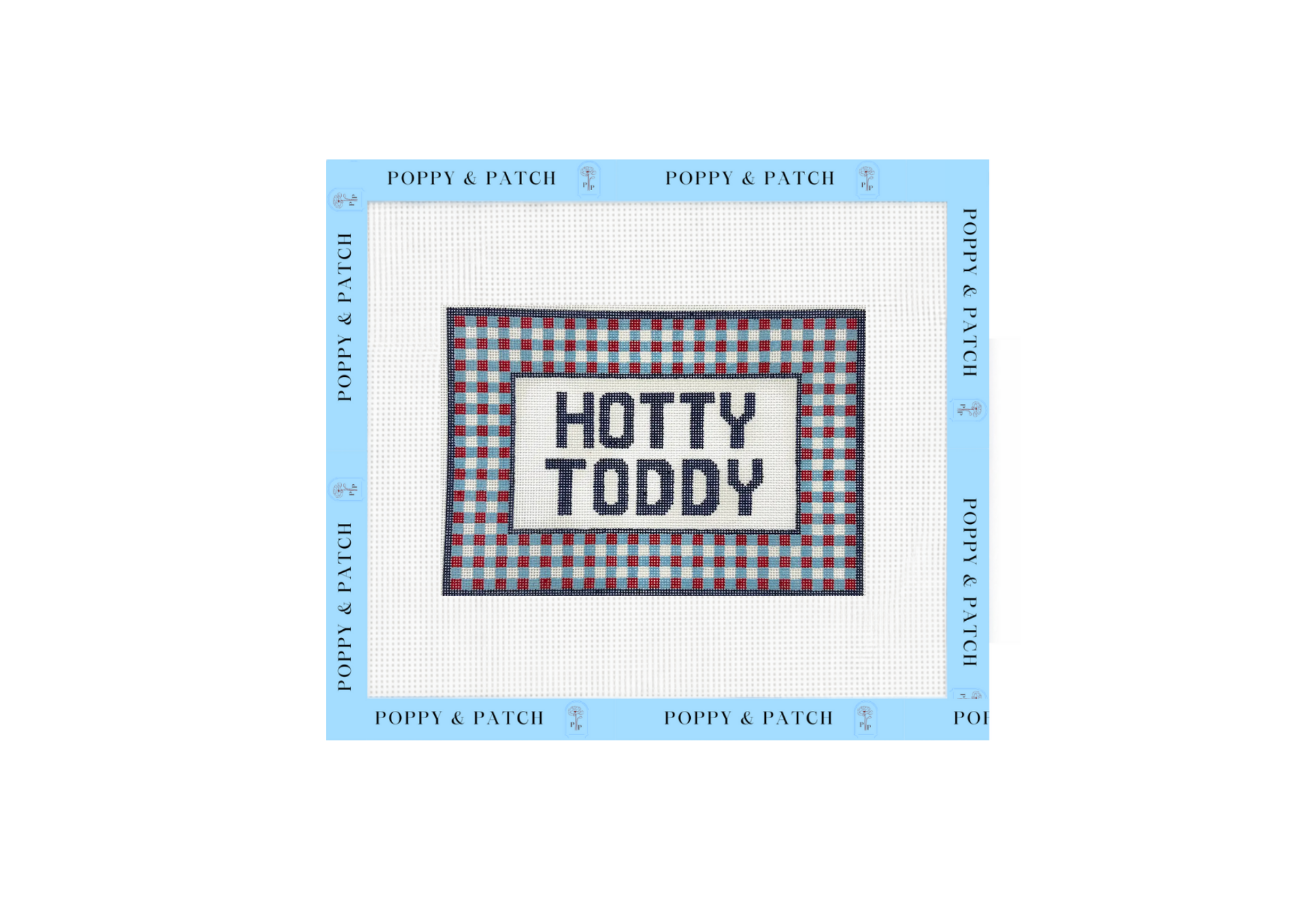 Hotty Toddy - Ole Miss Needlepoint Canvas