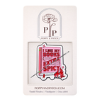 I Like My Books Extra Spicy Needle Minder – Spicy Romance Book Needle Holder – Needlepoint Cross Stitch & Embroidery