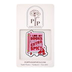 I Like My Books Extra Spicy Needle Minder – Spicy Romance Book Needle Holder – Needlepoint Cross Stitch & Embroidery