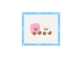 Jellycat Pink & White Marshmallows Needlepoint Canvas