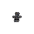 I’ll Be There for You Needle Minder – Friends TV Show Inspired Magnetic Needle Holder for Needlepoint Cross Stitch and Embroidery