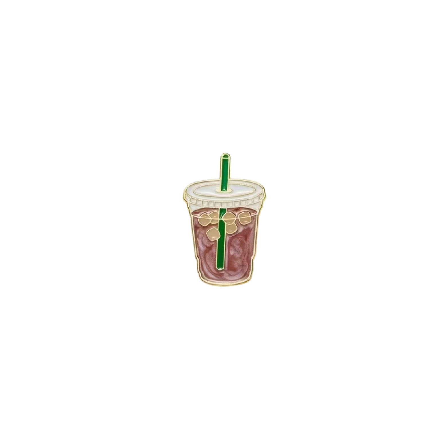 Iced Coffee Needle Minder – Needle Holder – Needlepoint, Cross Stitch & Embroidery