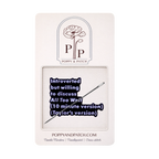 Introverted But Willing to Discuss All Too Well Needle Minder – Taylor Swift - Swiftie Needle Magnet for Cross Stitch & Embroidery