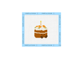 Jellycat Carrot Cake Needlepoint Canvas