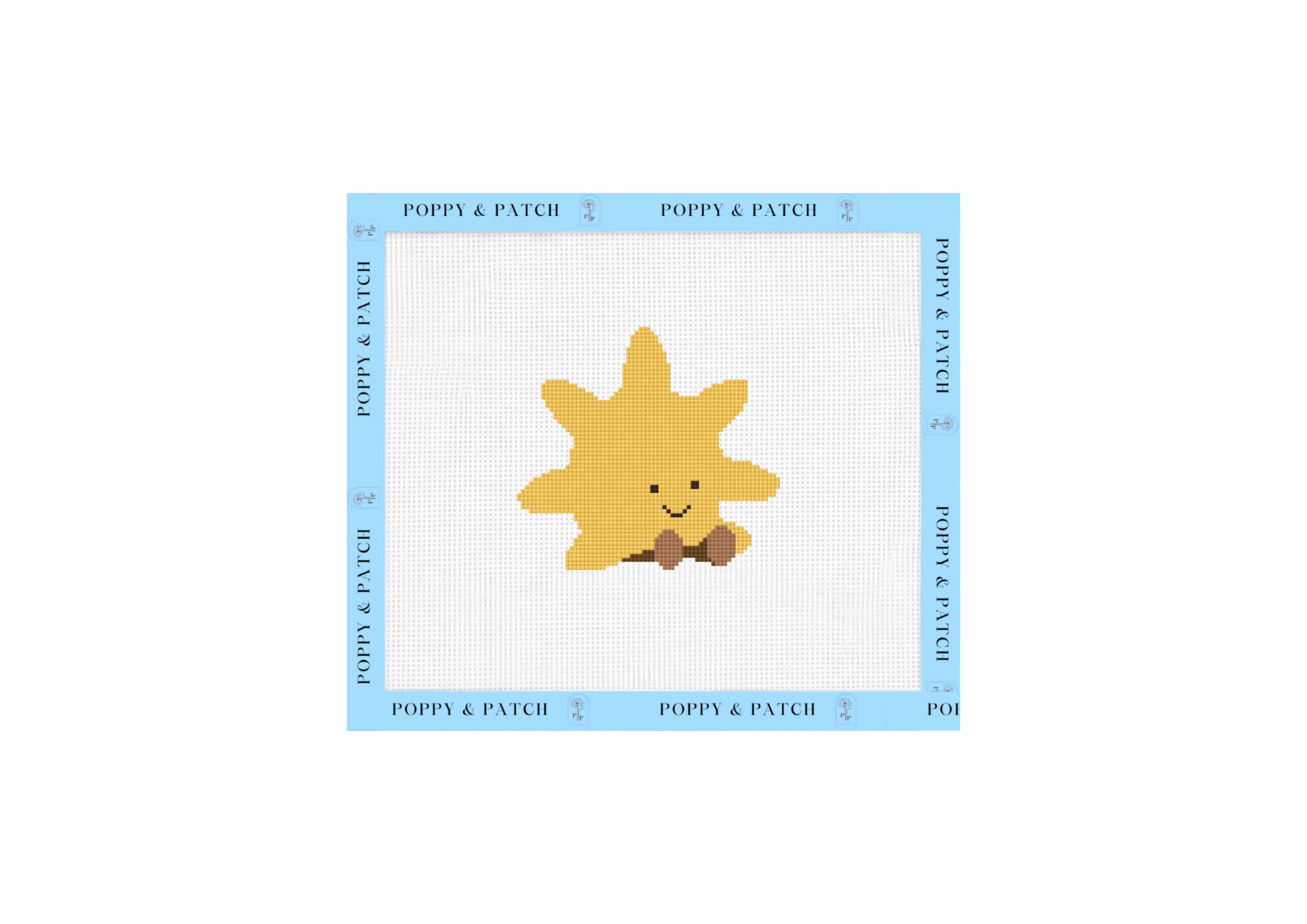 Jellycat Sun Needlepoint Canvas